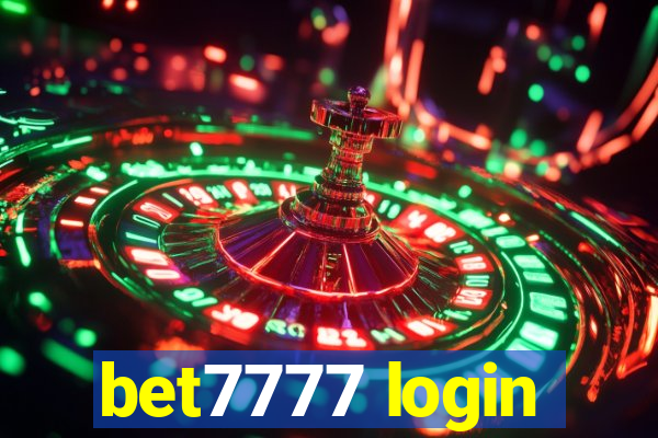 bet7777 login